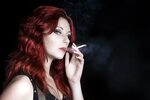 Smoking Redheads 005 - Photo #16